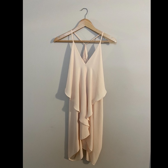 Blush chiffon dress - Picture 1 of 3